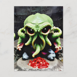 Diner met Cthulhu Briefkaart
