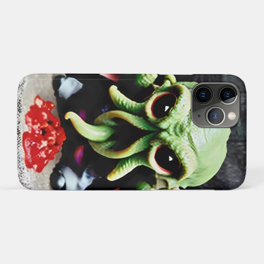 Diner met Cthulhu Case-Mate iPhone Case (Achterkant (horizontaal))