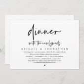 Diner met de Passen getrouwd, Wedding Elopement Pa Kaart (Voorkant / Achterkant)