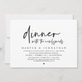 Diner met de Passen getrouwd, Wedding Elopement Pa Kaart (Voorkant)