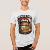 Diner Mislukt Heren Bella+Canvas Tri-Blend Shirt (Voorkant)