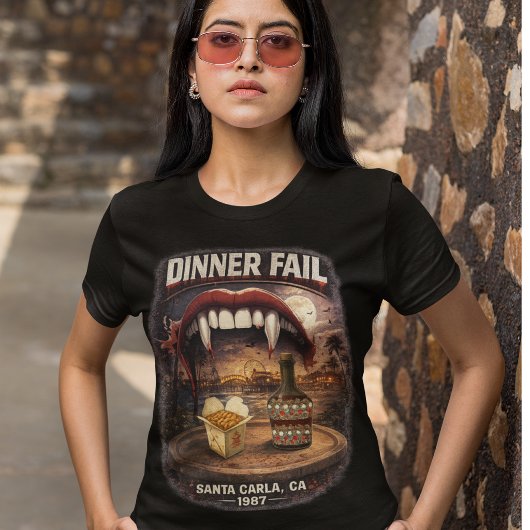 Diner Mislukt Vrouwen Bella+Canvas Slanke Pasvorm  T-shirt