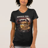 Diner Mislukt Vrouwen Bella+Canvas Slanke Pasvorm  T-shirt (Voorkant)