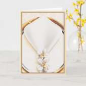 Diner om acht © kaart (Gele Bloem)