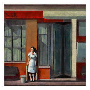 Diner Perfect Poster
