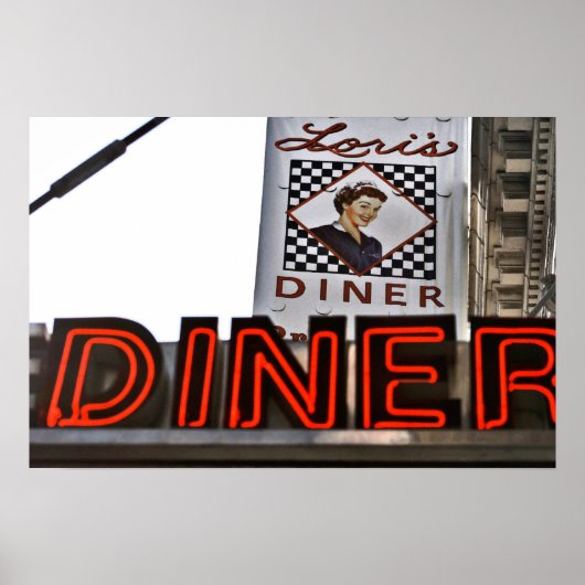 DINER POSTER (Voorkant)