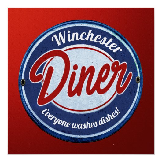 Diner Poster (Voorkant)