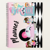 Diner Retro Planner 50 van Waitress (Voorkant)
