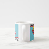 Diner Retro van 1950 - Diner Party Paper cup Espresso Kop (Achterkant)