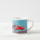 Diner Retro van 1950 - Diner Party Paper cup Espresso Kop (Rechts)