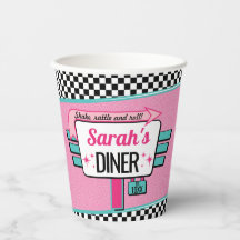Diner Retro van 1950 - Diner Party Paper cup