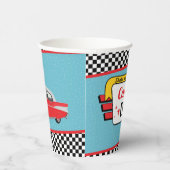 Diner Retro van 1950 - Diner Party Paper cup Papieren Bekers (Rechts)