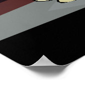 Diner Scene: schuim het Poster van de eekhoorn (Hoek)