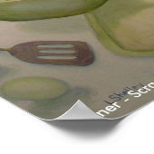 Diner - scr. Eieren & bacon - Lora Shelley Poster (Hoek)