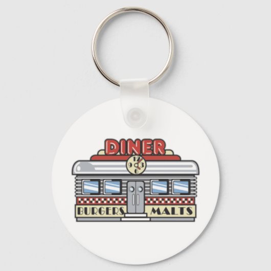 Diner Sleutelhanger (Voorkant)