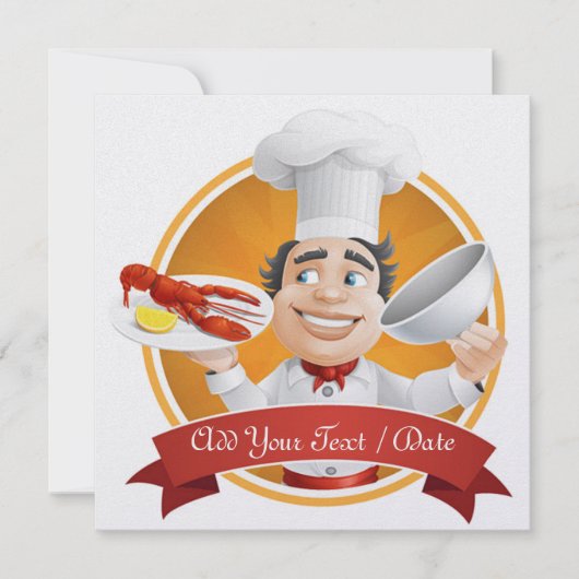 Diner / speciale gebeurtenis / Laat de goede tijde Kaart (Voorkant)