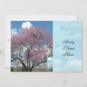 diner Spring cherry blossomeboom Kaart (Voorkant)