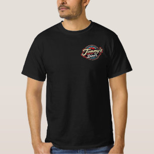 Diner T-shirt Zwart