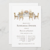 Diner Tafel repetitie diner Kaart (Voorkant / Achterkant)