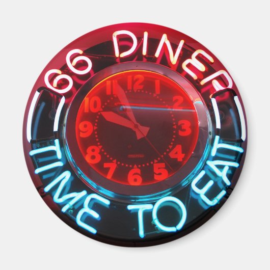 Diner - Tijd om te eten Magneet (Voorkant)