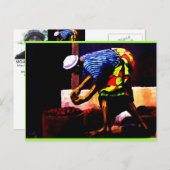 DINER TIME VAN MOJISOLA A GBADAMOSI OKUBULE BRIEFKAART (Voorkant / Achterkant)