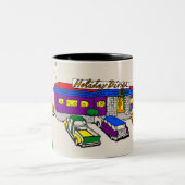 Diner Two-Tone Coffee-Mok Tweekleurige Koffiemok (Center)