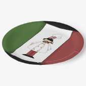 diner van Spaghetti Italiaans bord papier van de c (Gekanteld)