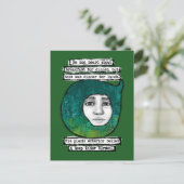 diner voor Briefkaart met lunch (Staand voorkant)