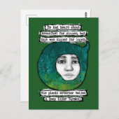 diner voor Briefkaart met lunch (Voorkant / Achterkant)