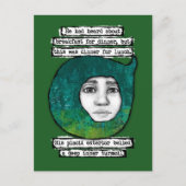 diner voor Briefkaart met lunch (Voorkant)