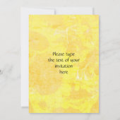 diner voor de Thanksgiving van luxe zonnebloemen Kaart (Achterkant)