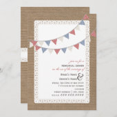 Diner voor gebundelde bundels kaart (Voorkant / Achterkant)