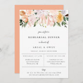 Diner voorafgaand aan de bruiloft in de botanische aankondiging (Voorkant / Achterkant)