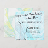 Diner, wijntest en Good Cheer (Voorkant / Achterkant)