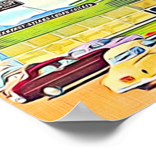 Diner-winkel 1940 poster (Hoek)