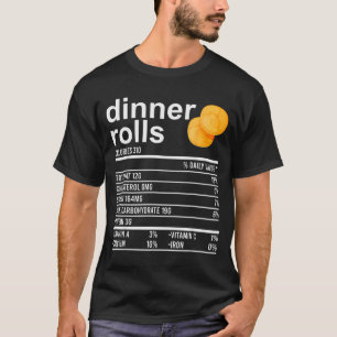 Dinerbroodjes Voedingsfeiten Kleding Grappige Than T-shirt