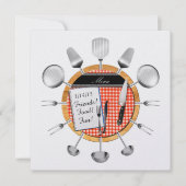 Dinerfeest / Uitnodiging voor speciale gelegenhede (Voorkant)