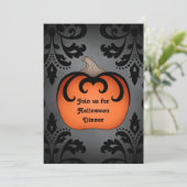 dinerfeest voor Halloween Kaart (Staand voorkant)