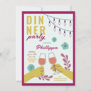 Dinerfeest Vrienden Verjaardag Wijnproeverij Lunch Kaart