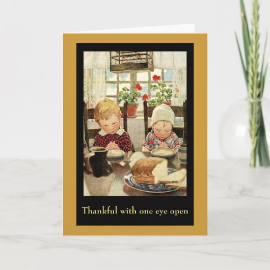 dinergebed kaart (Voorkant)