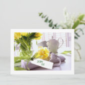 DINERINVITATIE (ELK VOORKOMEN!) KAART (Staand voorkant)