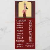 dinermenu Midden-Oosten Menu (Voorkant)