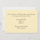 Dinerparty, boomgaard in bloei Vincent van Gogh Kaart (Achterkant)