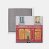 "Diners en Ville" Magneet (Voorkant / Achterkant)