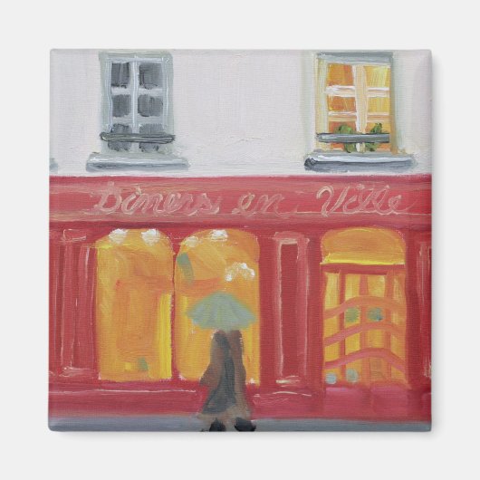 "Diners en Ville" Magneet (Voorkant)
