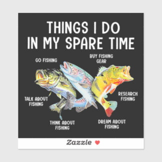 DING DAT IK DOE IN MIJN VRIJE TIJD STICKER