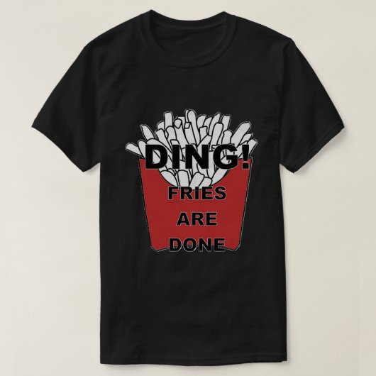 Ding. De groeven zijn Gedaan T-shirt (Design voorkant)