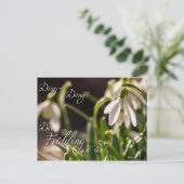 Ding-Dong! Der Frühling ist da! Briefkaart (Staand voorkant)