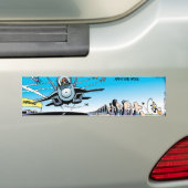 Ding Duck Air Show Bumpersticker (Op auto)