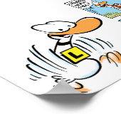 Ding Duck Aviation Comic Poster (Hoek)